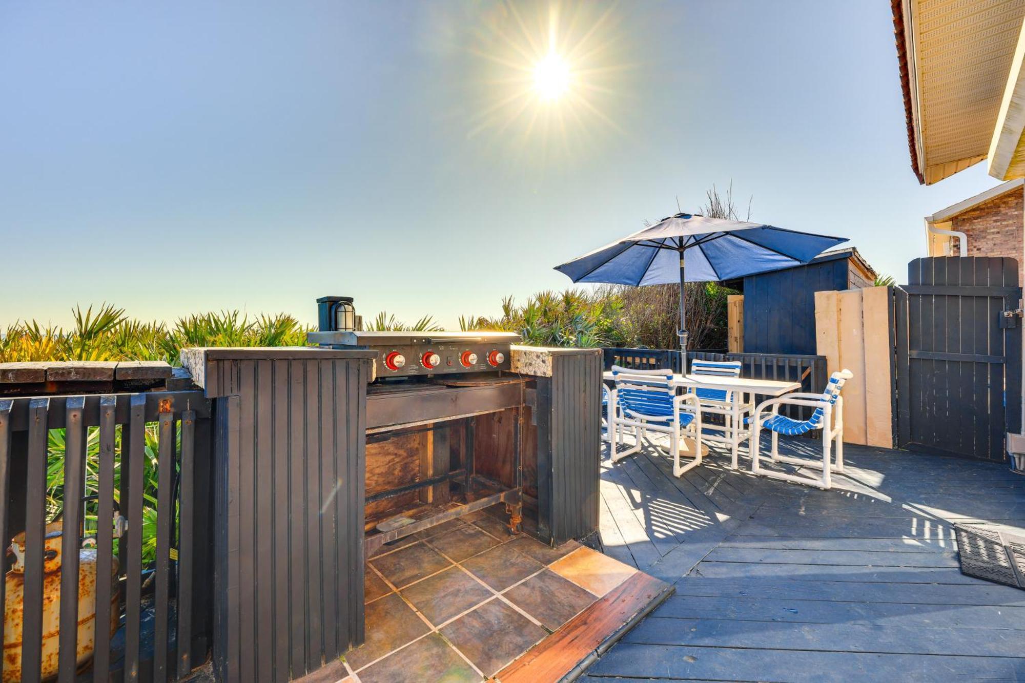 Oceanfront Oasis In Flagler Beach With Deck And Views! Exterior foto